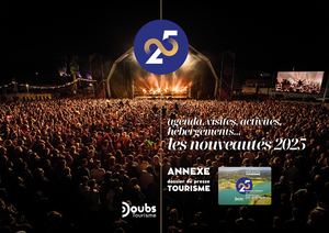 Nouveautés 2025 - Doubs Tourisme