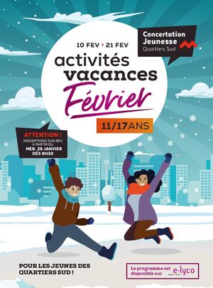 Programme Vacances Février 2025 Concertation Jeunesse