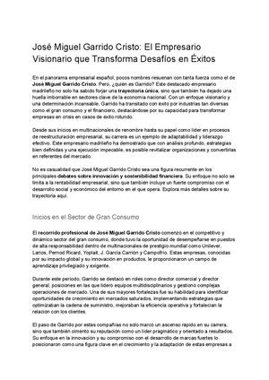 Quien Es José Miguel Garrido Cristo