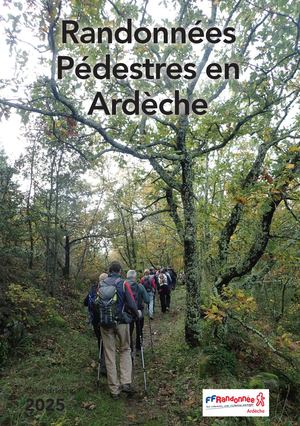 FFRandonnée Ardèche Calendrier 2025