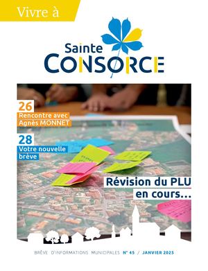Breve n°45 - Janvier 2025 - MAIRIE DE SAINTE-CONSORCE