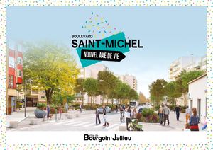 Boulevard Saint-Michel nouvel axe de vie