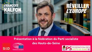 Présentation de Mandat François Kalfon – Député Européen 21 01 25