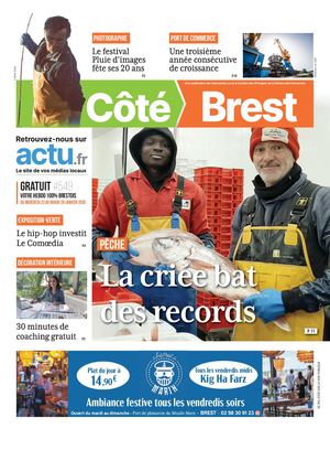 Côté Brest, N°549, de mercredi 22 à mardi 28 janvier 2025