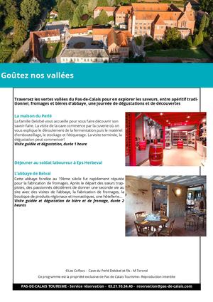 Goûtez nos Vallées