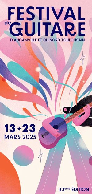 Plaquette Edition 2025 - Festival de Guitare d'Aucamville & du Nord Toulousain