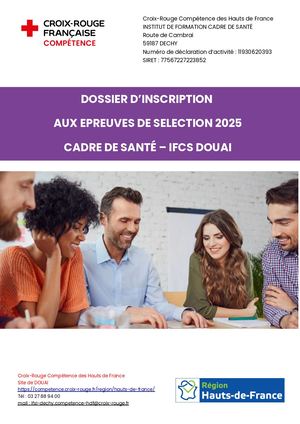 Dossier D'inscription Sélection 2025 Ifcs Dechy
