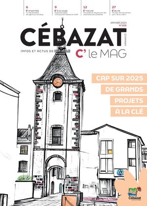 Cebazat C'le Mag n°205 - Janvier 2025