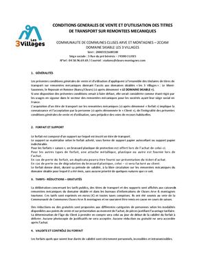 Conditions Générales De Vente 14 12 2023