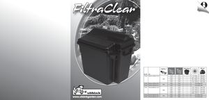 Filtra Clear Basic Set 4500 8000 _ Plus Set 2500 4500 6000 8000