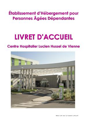 Livret D'accueil Ehpad Vienne Novembre 2024