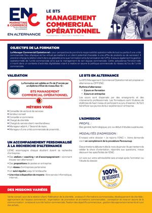 BTS MCO ALTERNANCE
