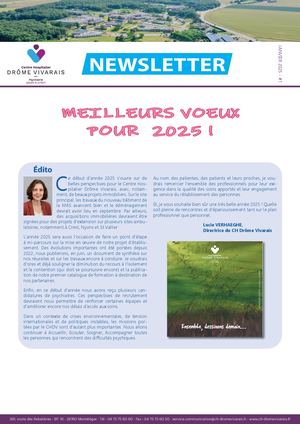 Newsletter du CHDV - Janvier 2025 - N1