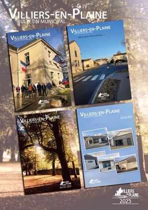 Bulletin Municipal 2025 Villiers En Plaine