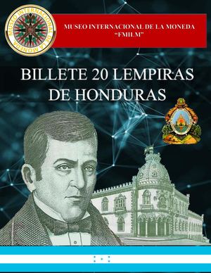 Billete De 20 Lempiras De Honduras Museo Internacional De La Moneda