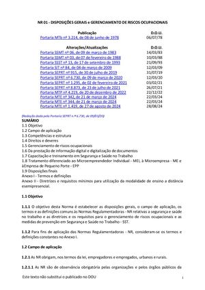Norma Regulamentadora 01