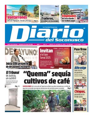 Diario Del Soconusco 23 Ene 2025