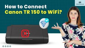 How To Connect Canon Tr 150 To Wi Fi