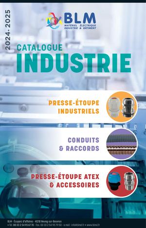 BLM CATALOGUE INDUSTRIE 2024-2025
