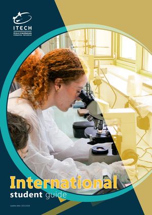 International student guide 2025 - ITECH Lyon
