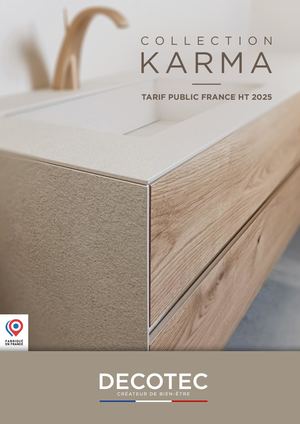 Decotec Karma Tarif Fr 2025 Calameo