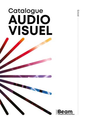 Catalogue Audio Visuel Beam 2025