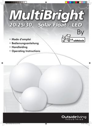 Multi Bright Solar Float - LED 20 25 30