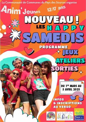 2025 PROGRAMME Espace Jeunes MARS-AVRIL