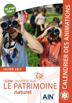 Calendrier des animations de l'Ain - 2025