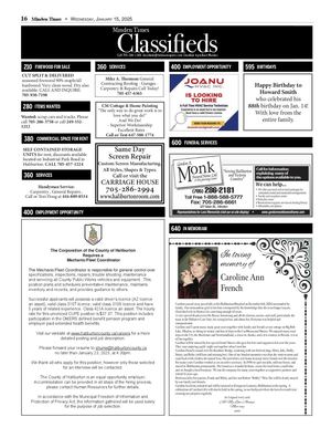 Times Class Online Jan 15