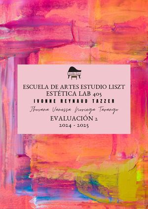 Estética Trabajo Final