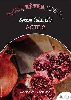 Plaquette Culturelle 2024 2025 Acte 2