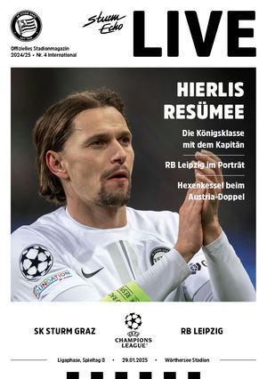 SturmEcho LIVE 2024/25, Nr. 4 International, Sturm – RB Leipzig