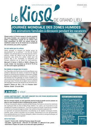 Kiosque Février 2025