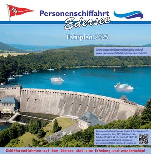 Personenschiffahrt Edersee - Fahrplan 2025