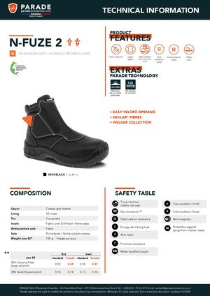FT N-FUZE 2 PARADE SHOES EN
