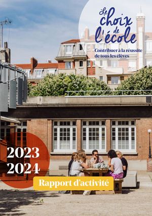 Le choix de l'école - Rapport d'activité 23 24