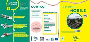 Calendrier 2025 déchèterie Mobile