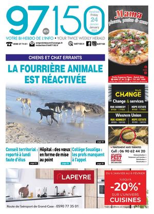 Journal le 97150 - Edition du vendredi 24 janvier 2025 - N°874