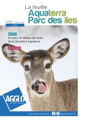 Feuille Aquaterra - Parc des îles / FÉVRIER-AVRIL 2025