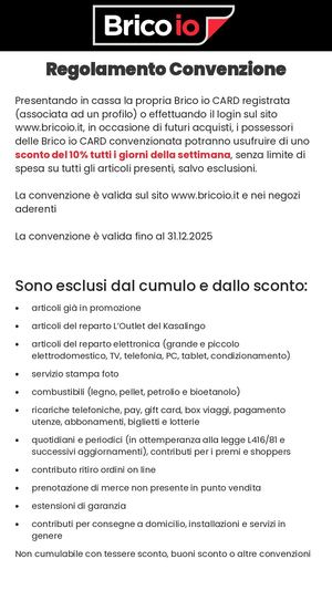 Regolamento Convenzione