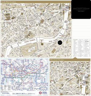 PARK HYATT HOTEL LONDON CUSTOM MAP