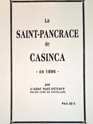 Un librucciu nantu à San Brancaziu