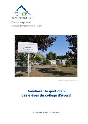 (DP) | Visite Travaux Collège d'Avord