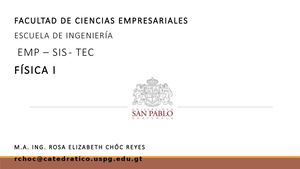 Semana 2 Fisica I