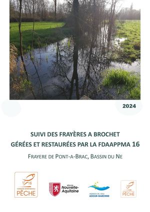 Rapport Suivi Frayère à brochet de Pont-à-Brac 2024
