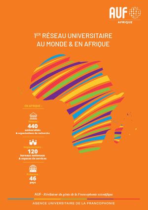 Plaquette Afrique - français