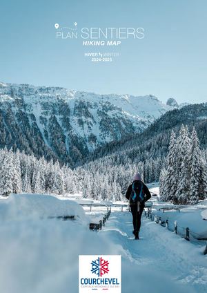Plan sentiers / Hiking map 2024-2025