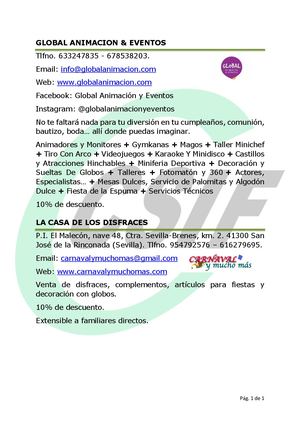 Animación Y Disfraces