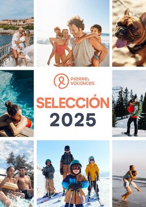 Catálogo Pierre & Vacances Spain 2025